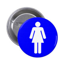 Woman Shape Button