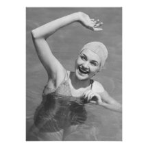 Woman Waving Invites