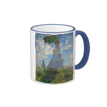 Woman with a Parasol - Madame Monet and Her Son Mug