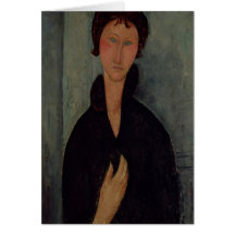 Woman with Blue Eyes, c.1918 Cards