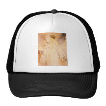 Woman with mirror by Toulouse-Lautrec Hat