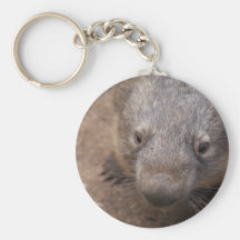 Wombat Kiss Key Chain