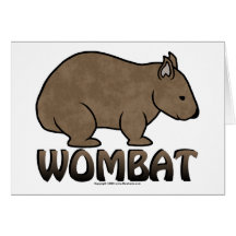 Wombat Logo II Cards