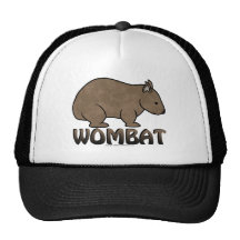 Wombat Logo II Hats