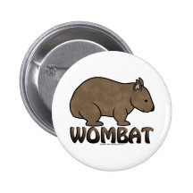 Wombat Logo II Pins