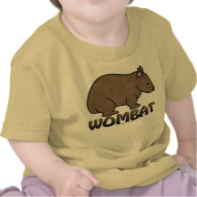 Wombat Logo II T Shirts