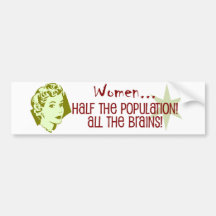 Women! Bumper Stickers
