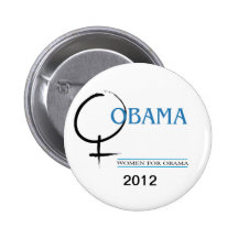 Women for Obama pin