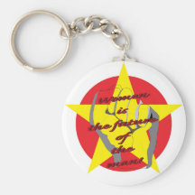 Women is the future of the man! key chain