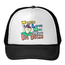 Women Love Big Decks Fishing T-shirts and Gifts Hat