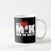 Women Love Men in Kilts Mug
