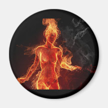 Women Of Fire Magnets