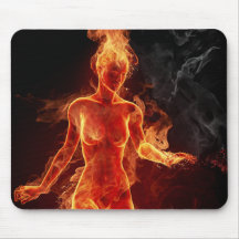 Women Of Fire Mouse Pads