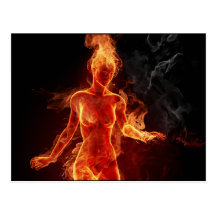 Women Of Fire Postcards
