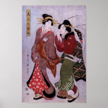 Women Out for A Walk Posters