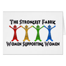 Women Supporting Women Greeting Card