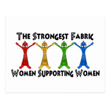 Women Supporting Women Post Card
