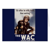 Womens Army Corp Cards