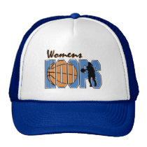 Women's Hoops T-shirts and Gifts hats