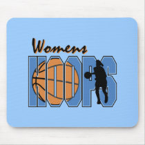 Women's Hoops T-shirts and Gifts mousepads