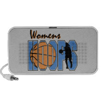 Women's Hoops T-shirts and Gifts speakers