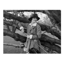 Women's Style in Golf Attire, early 1900s Postcard