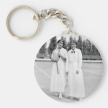 Women's Tennis Champions, 1913 Key Chains