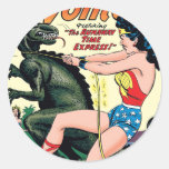 Wonder Woman Comic Cover Stickers