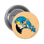 Wonder Woman Profile Background Buttons