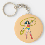 Wonder Woman Standing with Lasso Key Chains