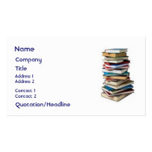 Wonderful Books, Business Card Template