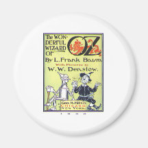 Wonderful Wizard Of Oz Refrigerator Magnets
