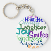 Wonderful Words Keychain