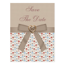 Wonderland Flamingos Save The Date Wedding Post Cards