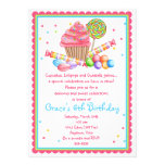Wonderland Sweet Shop invitation