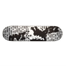 Won't You Be My Bride? Skateboard Decks