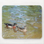 Wood Duck Pair Mousepads