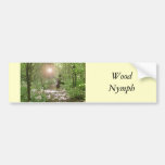 Wood Nymph Bumper Stickers