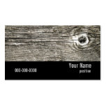 wood texture business card