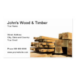 Wood & Timber Business Card