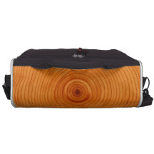 Wood tree rings bags for laptop