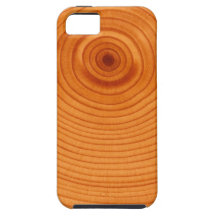 Wood tree rings iPhone 5 case