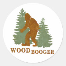 Woodbooger Sticker