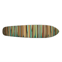 Woodcut> Retro Skateboard Deck