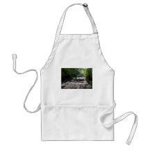 Wooded Jeep Aprons