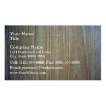 Wooden furniture design texture business card template