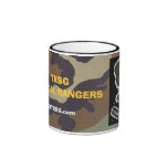 woodland camo, Medical rangers skull large cup Mugs