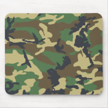 Woodland Camo Mouse Pad