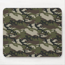 Woodland Camo mousepad
