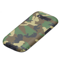 Woodland Camo Samsung Galaxy S3 Case